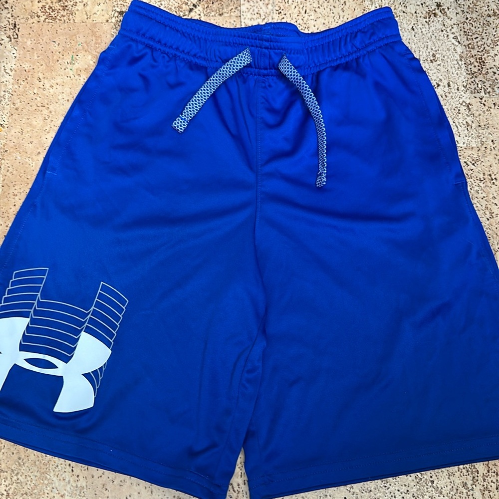 Under Armor cobolt blue athletic shorts